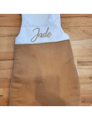 Turbulette personnalisée taille 0/6 mois