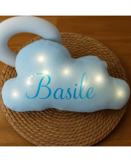 Nuage lumineux bleu