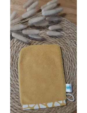 Gant démaquillant Jaune