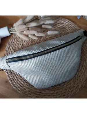 Sac banane doré