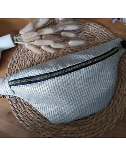 Sac banane doré