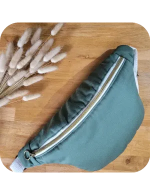 Sac banane vert kaki