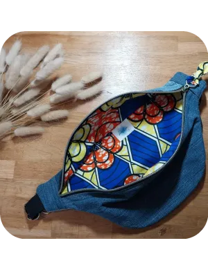 Sac banane en jeans