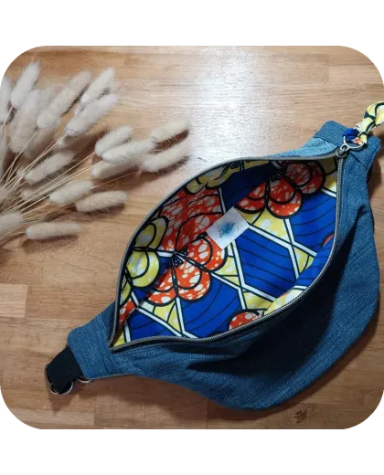 Sac banane en jeans